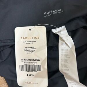 Fabletics Black High-Waisted Leggings